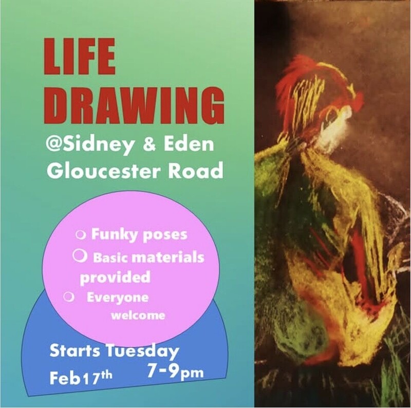 Life Drawing at Sidney & Eden at Sidney & Eden