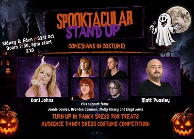 Spooktacular Stand Up at Sidney & Eden