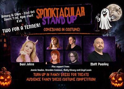Spooktacular Stand Up at Sidney & Eden