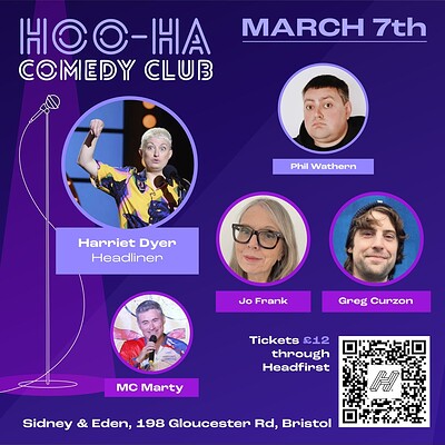 The Hoo-HA Comedy Club at Sidney & Eden