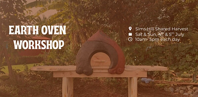 Earthen Oven Workshop at Sims Hill Shared Harvest