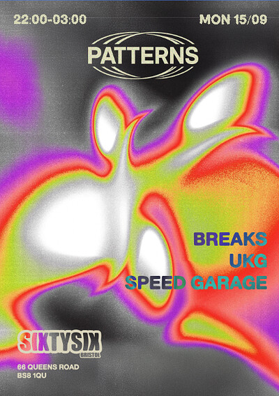 Patterns 001 • Launch Party 15/09 at Sixty Six