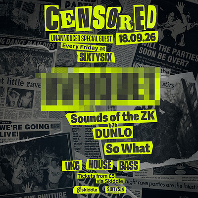 Censored - The Launch Party at SIXTYSIX