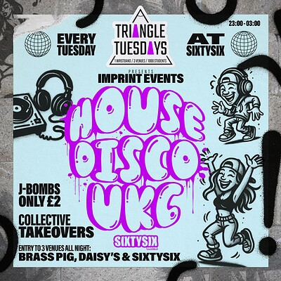 Imprint Events Takeover- Triangle Tuesdays at Sixtysix