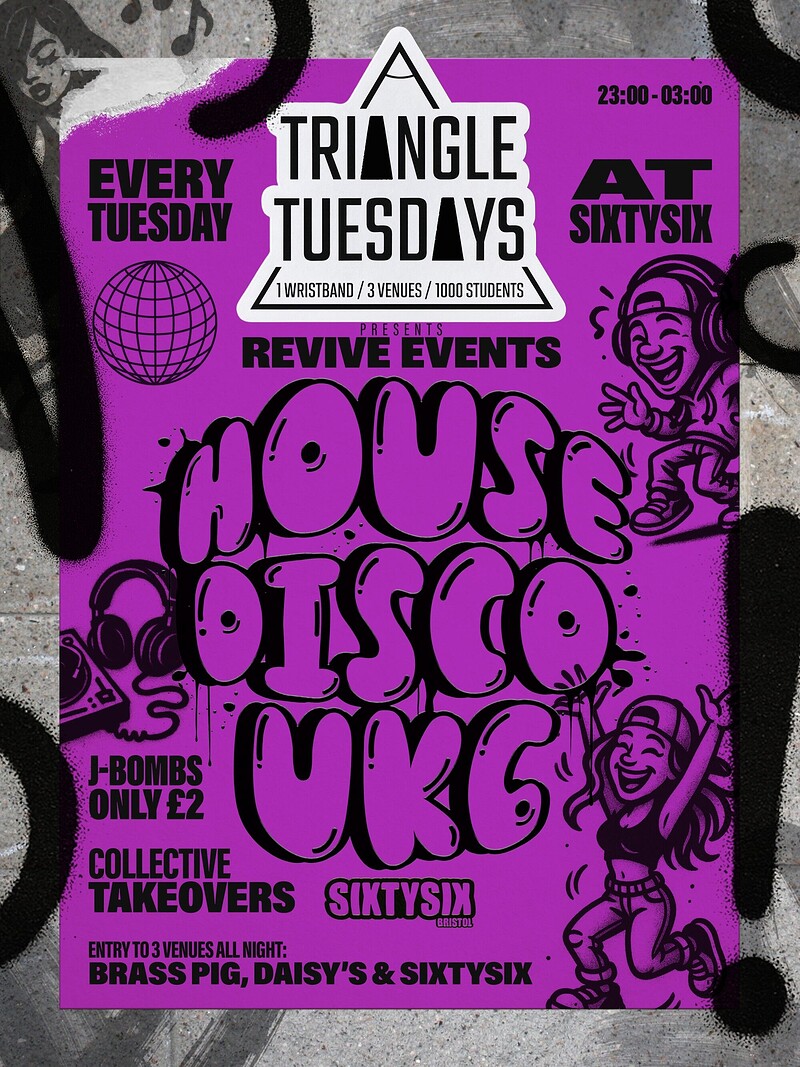 Revive Events Takeover - Triangle Tuesdays at Sixtysix