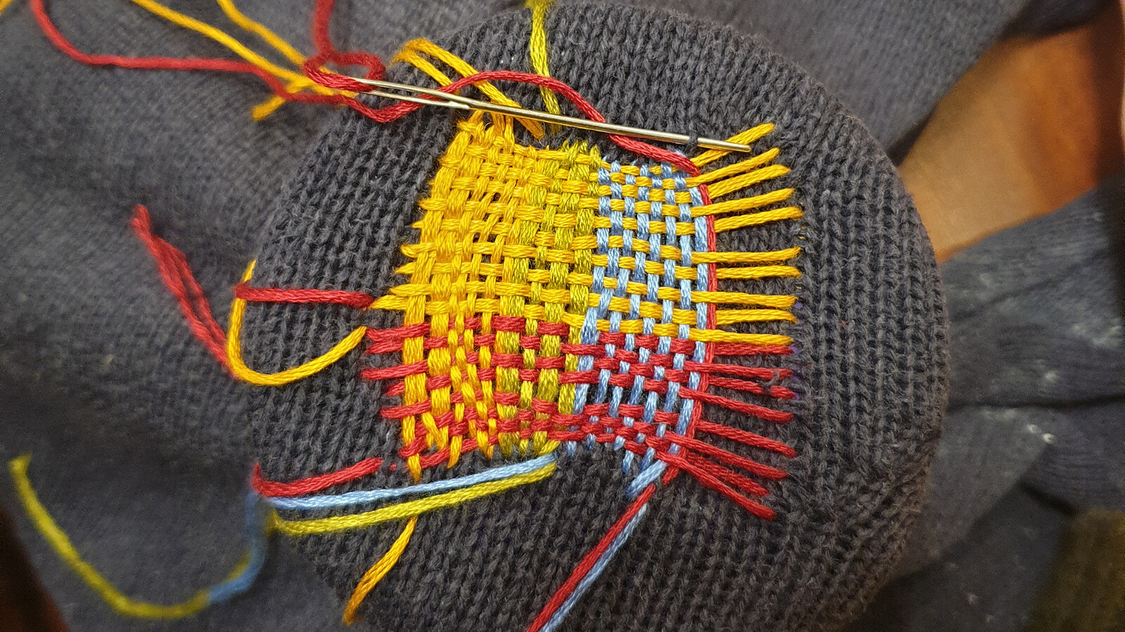 Visible Mending at the Slow Fashion Studio at Slow Fashion Studio @ Sparks Bristol