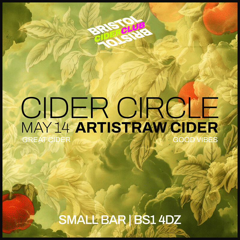 Cider Circle May | Artistraw Cider at Small Bar