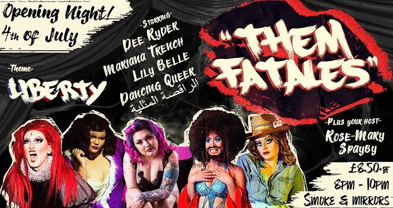 Them Fatales - Liberty at Smoke and Mirrors, Denmark Street