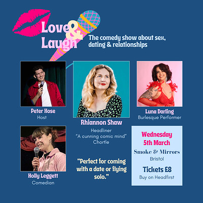 Love and Laugh at Smoke & Mirrors Comedy Club
