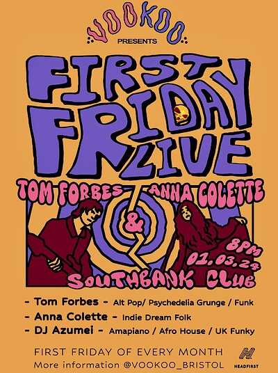 Tom Forbes // Anna Colett + Azumei at SouthBank