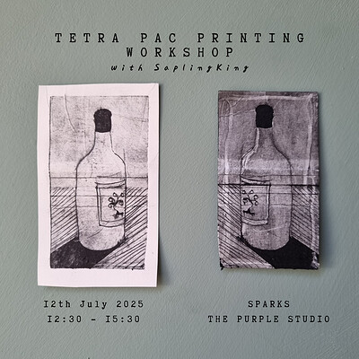 Tetra Pac Printing Workshop at Sparks Bristol