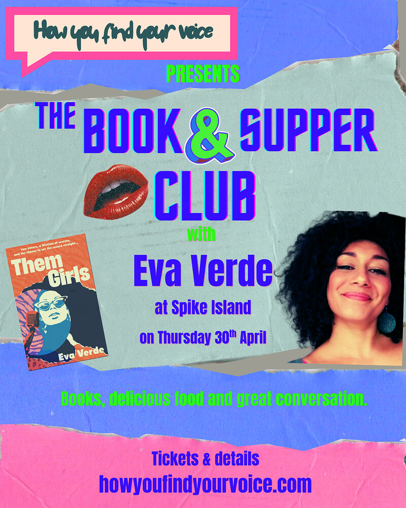 HYFYV's Book & Supper Club at Spike Island
