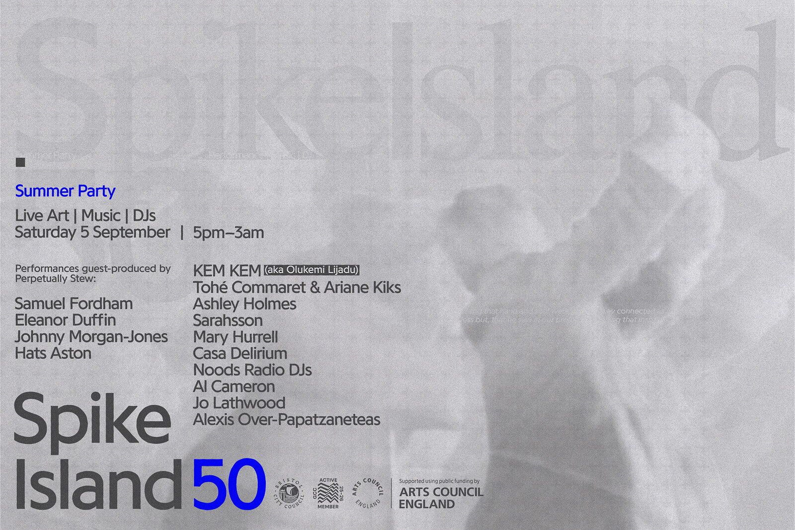 Spike Island 50 Summer Party at Spike Island