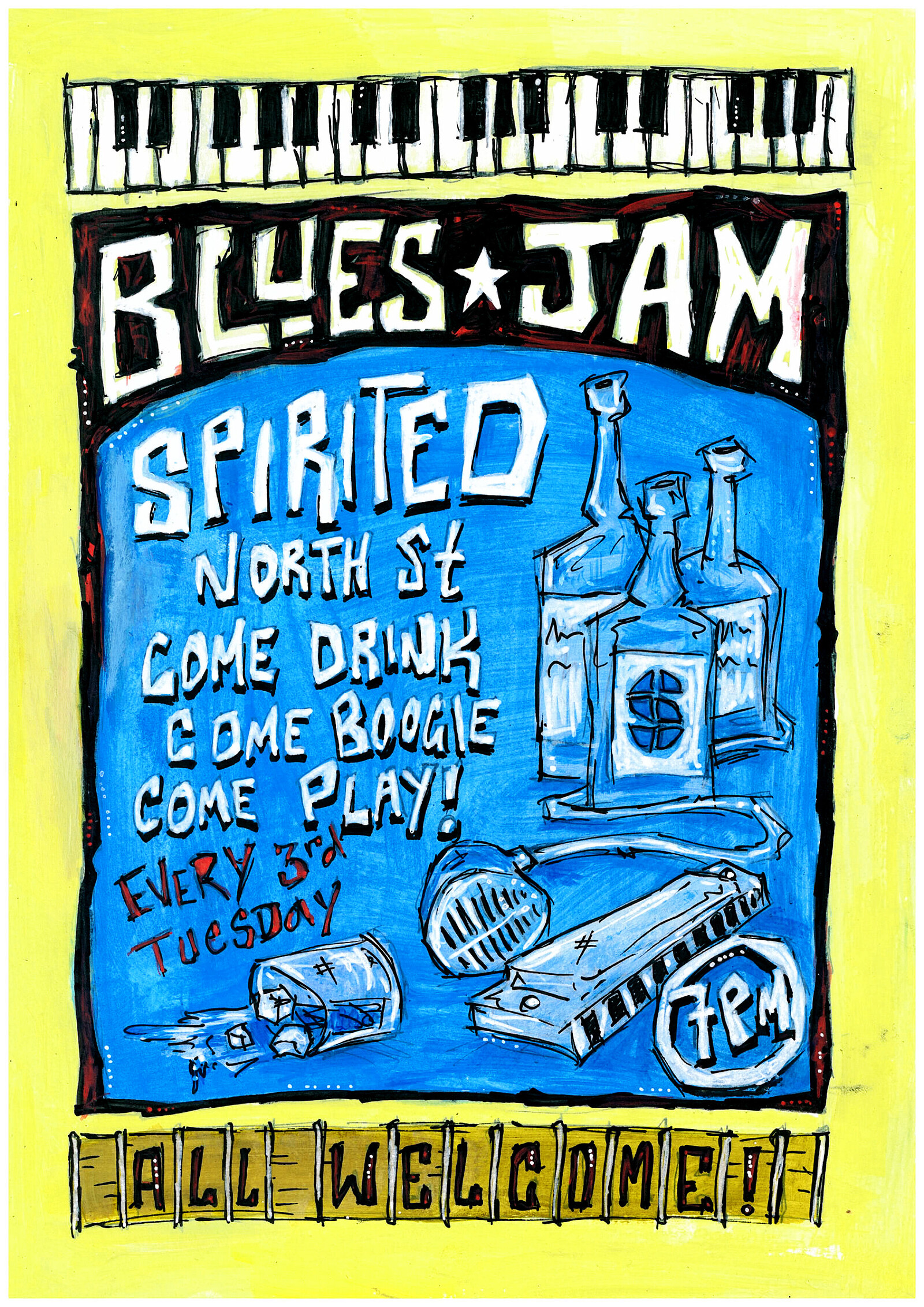 Spirited Blues Jam at Spirited Bristol