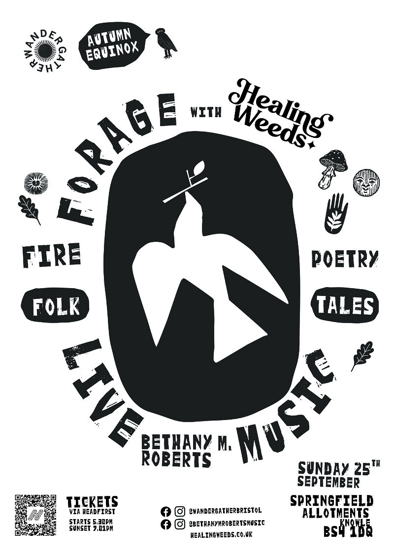 Forage and music at Springfield Allotments