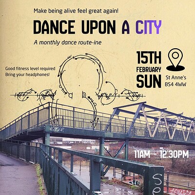 Dance Upon a City at St Anne's BS4 (route)
