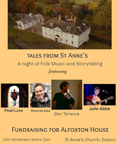Tales from St Anne's at St Anne's Church, Easton