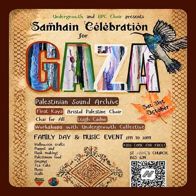 Undergrowth Collective and BPC present: Samhain for Gaza at St Anne's Church