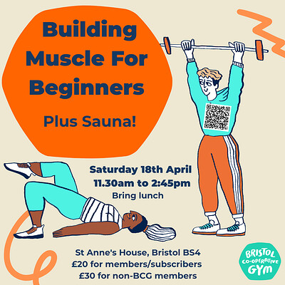 Building Muscle for Beginners and Sauna at St Anne’s House, Brislington, Bristol, BS4 4AB