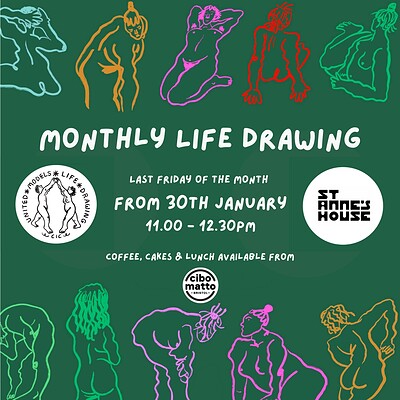 United Models Life Drawing at St Anne's House