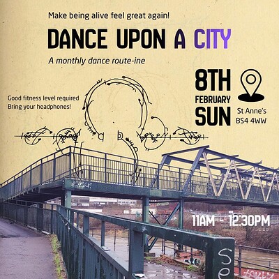 Dance Upon a City at St Anne's (route)