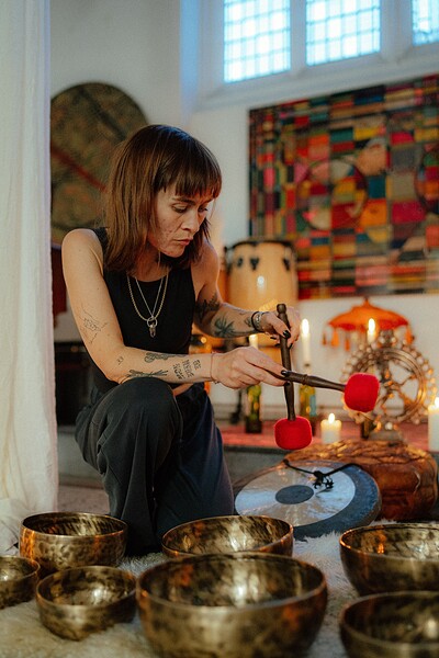 Yoga, Nidra + Sound with Mez at St Dunstans House