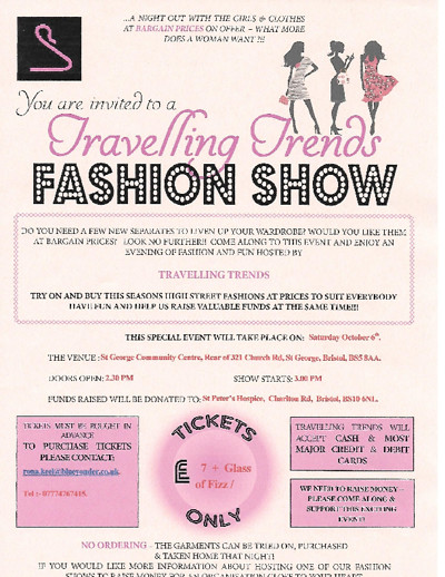 Travelling Trends Fashion Show at St George Community Centre