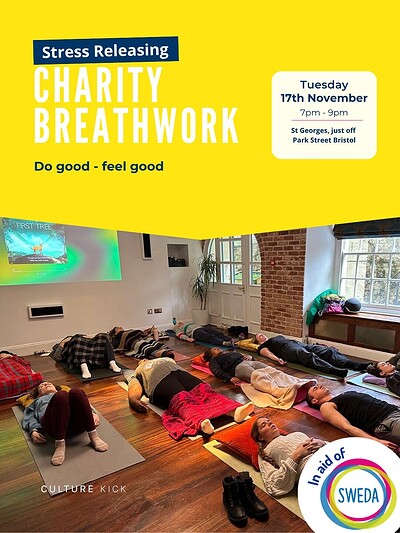 Do Good - Feel Good Charity Breathwork for Stress Release at St George's Bristol