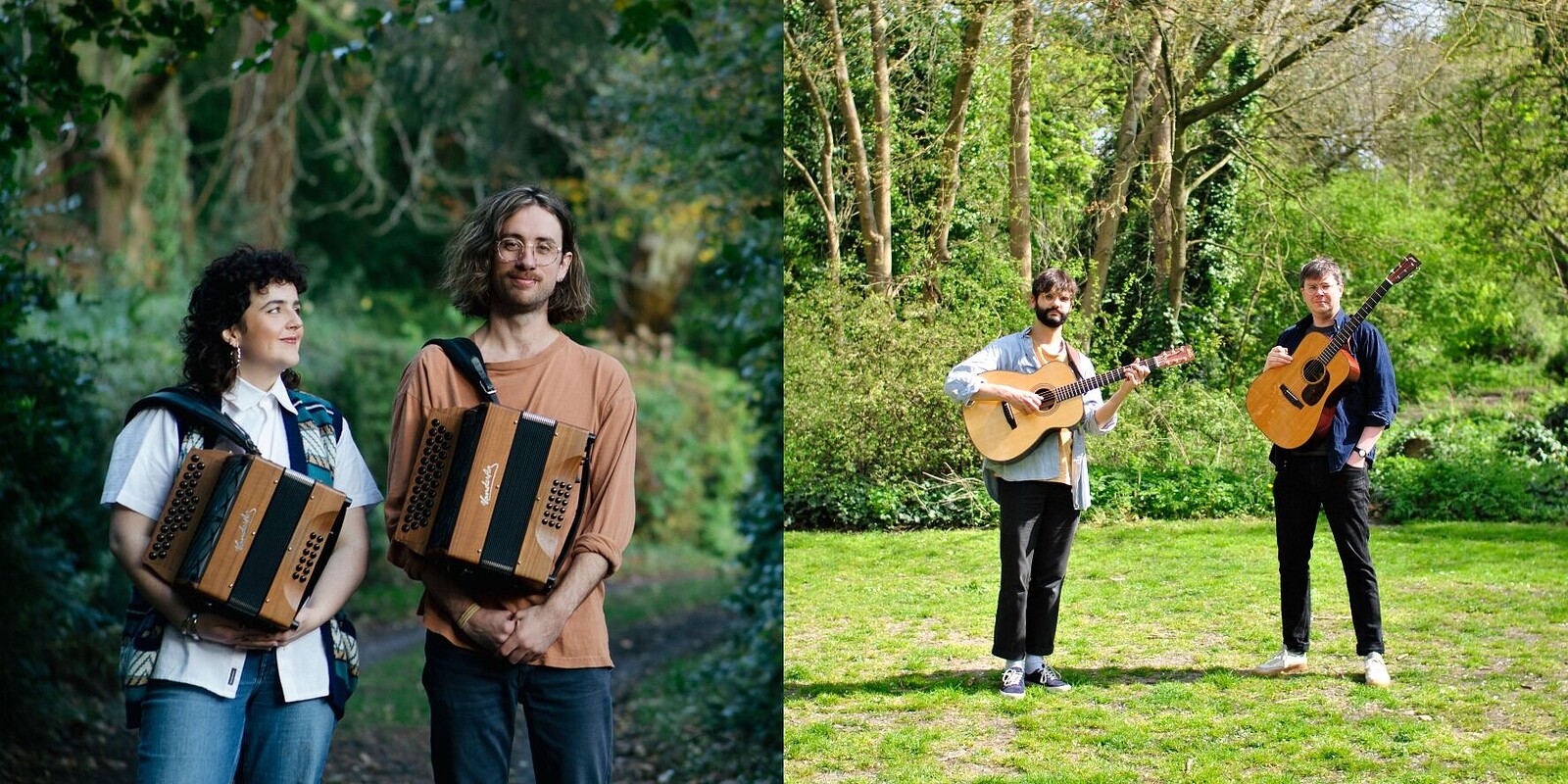 Moya Sweeney & Archie Churchill-Moss + Dave Malkin & Louis Campbell at St George's Bristol