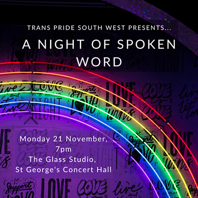 Trans Pride South West: A Night of Spoken Word at St George's Bristol