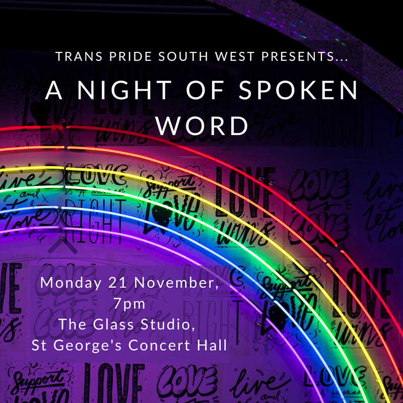 Trans Pride South West: A Night of Spoken Word at St George's Bristol