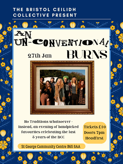 An Un-conventional Burns at St George's Community Centre Bristol
