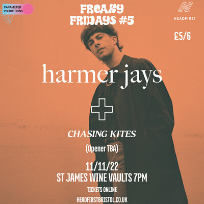 Freaky Fridays #5 Harmer Jays + Support at St James Wine Vaults, Bath