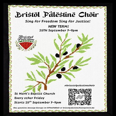 Bristol Palestine Choir at St Marks Baptist Church