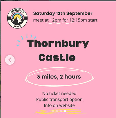 Queer Hiking Bristol: Thornbury Castle Loop at St Mary's Cemetery