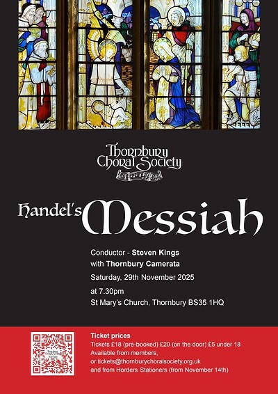 Thornbury Choral Society November Concert at St Mary's Church, Thornbury