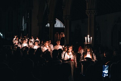 Lucialördag 2025 at St Marys Church