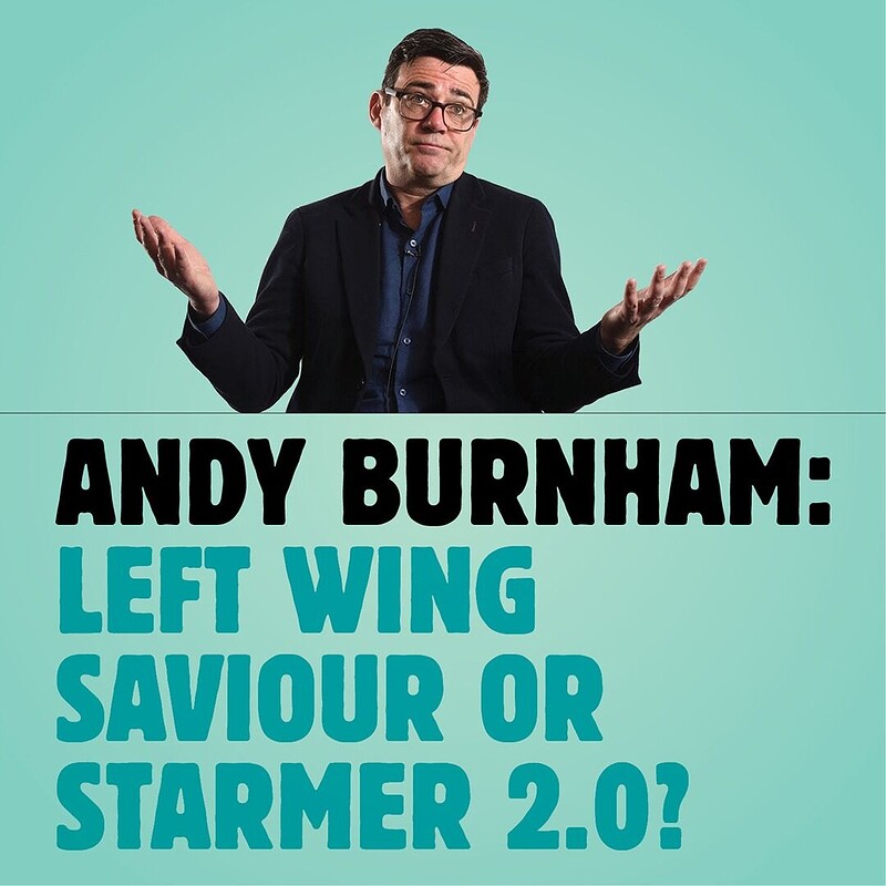 Andy Burnham - Left Wing Saviour or Starmer 2.0? at St Pauls Learning Centre