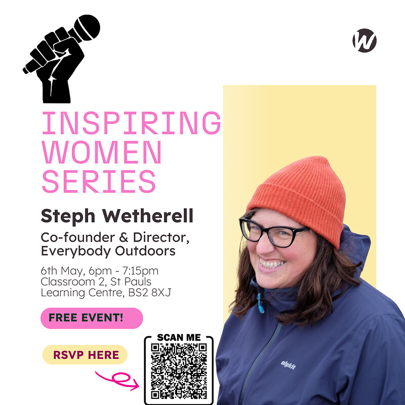 Inspiring Women Talk: Steph Wetherell at St Pauls Learning Centre
