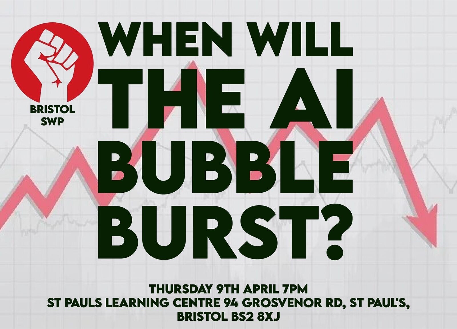 When will the AI bubble burst? at St Pauls Learning Centre