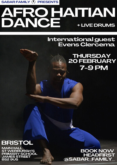 AFRO HAITIAN DANCE CLASS at St Werburgh's Primary School