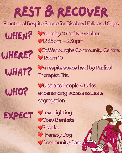 Emotional Respite Space at St Werburghs Community Centre