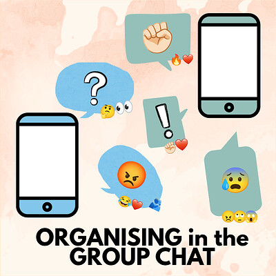 Organising in the Group Chat at St Werburghs Community Centre