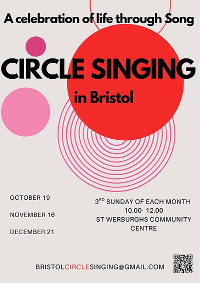 Sing in the Solstice with Bristol Circle Singing at St Werburghs Community Centre