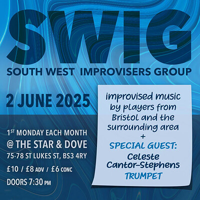 SWIG featuring Celeste Cantor-Stephens at Star and Dove, Totterdown, Bristol