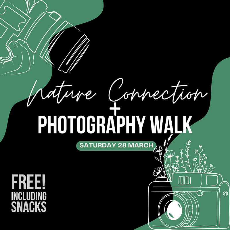 Nature Connection & Photography Walk | African & Caribbean Heritage at Stoke Park Estate