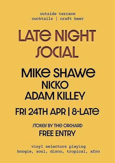 Supersocial w/ Mike Shawe, Nicko & Adam Killey at Stokes By The Orchard