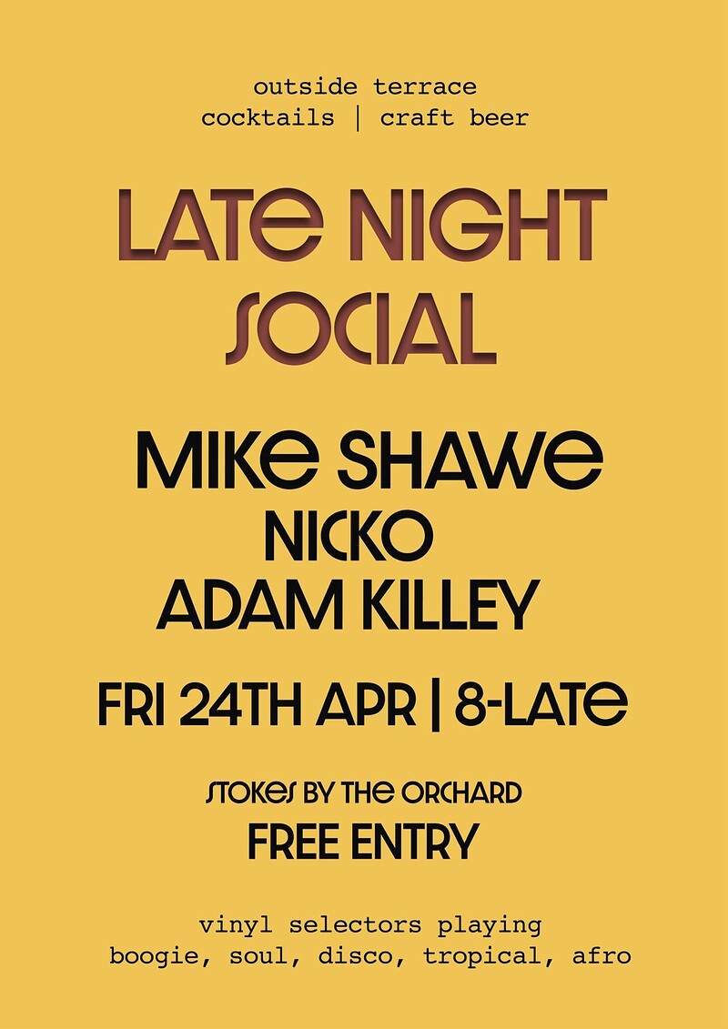 Supersocial w/ Mike Shawe, Nicko & Adam Killey at Stokes By The Orchard