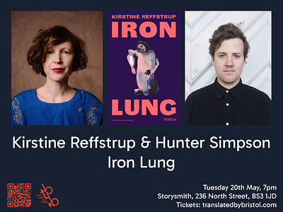 Kirstine Reffstrup & Hunter Simpson on Iron Lung at Storysmith
