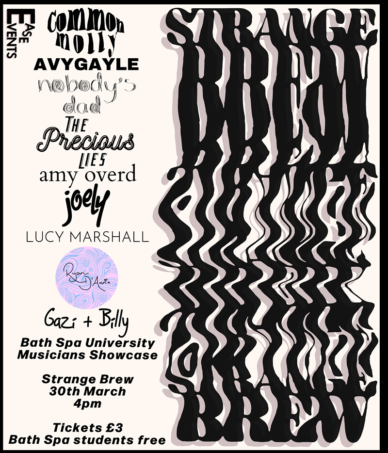 Bath Spa University Musicians Showcase at Strange Brew